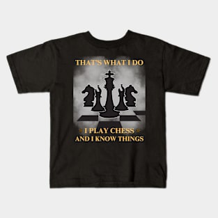 Chess love Kids T-Shirt